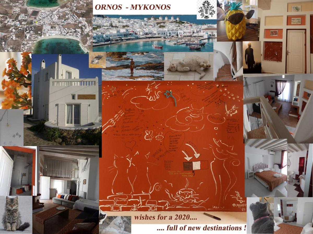 Mykonos Ornos Redocher Home Esterno foto